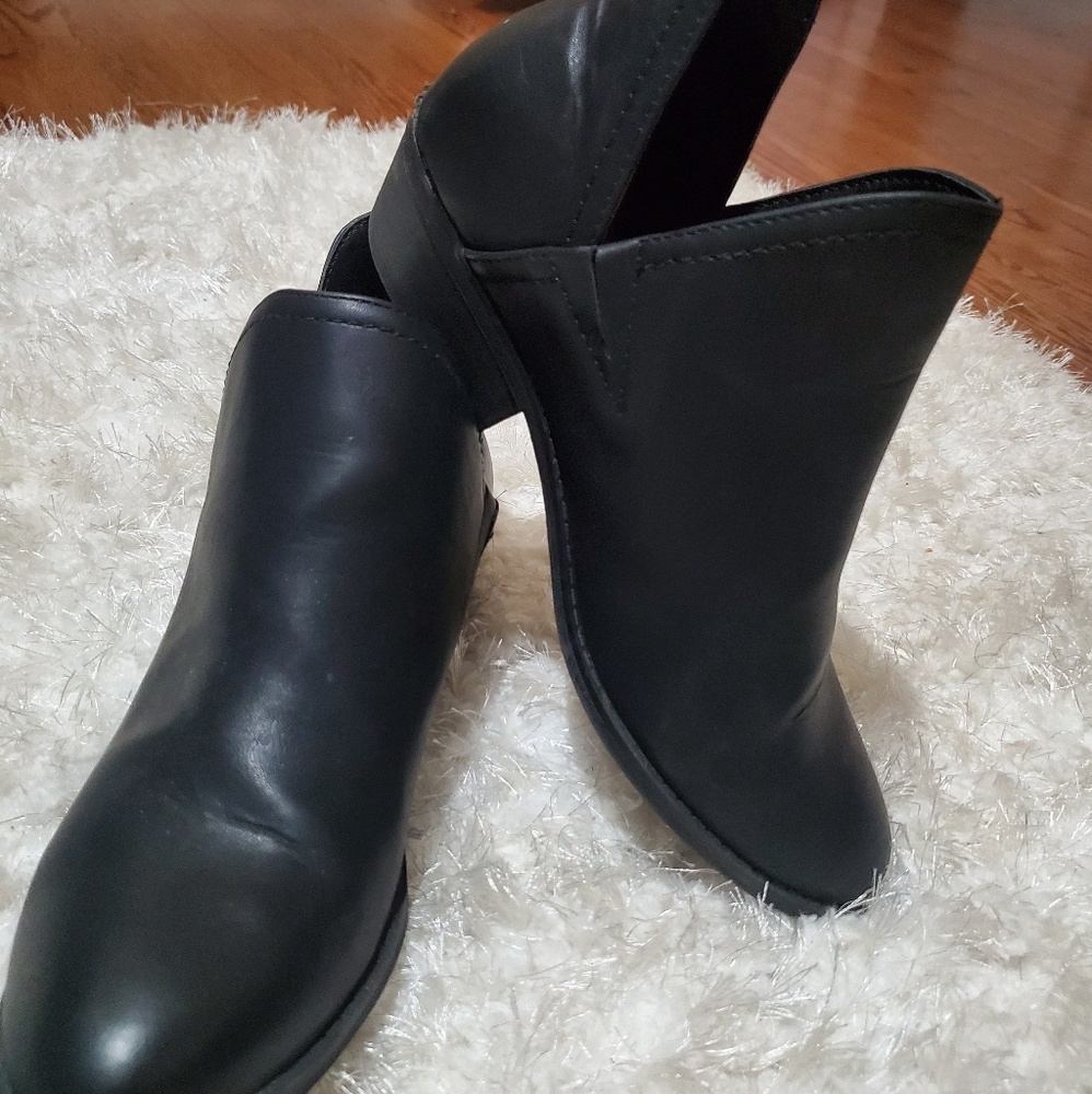 Black booties